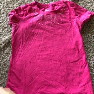 Pink girls top